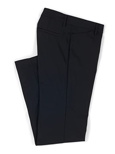 Lee Women's Plus Size Ultra Lux Comfort with Flex Motion Trouser Pant Black 20W, 20 Petite